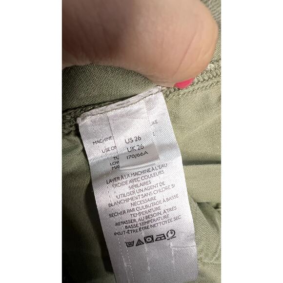 We the Free Women's Green Skinny Jeans Size 26 High-Rise Stretchable - Picture 4 of 4